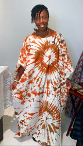 Senegalese Tie Dye (Boubou) Kaftan