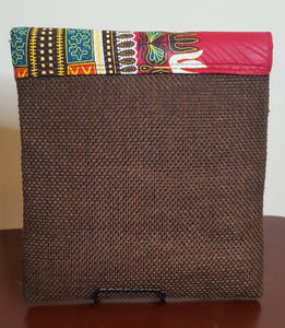 Dashiki Print Clutch/Crossbody Bag