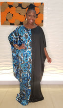 Load image into Gallery viewer, Nigerian Icy Blue Luxury Kaftan