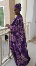 Load image into Gallery viewer, Tie-Dye Nigerian Adire Silk Kaftans *New Colors*