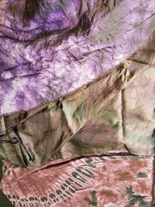 Tie-Dye Adire Silk Kaftans