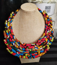 Load image into Gallery viewer, Kitenge (Ankara) 6-Row Necklaces