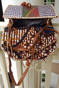 Handwoven Box Raffia Handbag