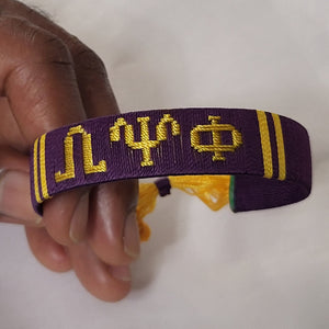 Handwoven 'Divine 9' Fraternity & Sorority Bracelets