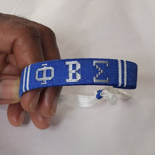 Load image into Gallery viewer, Handwoven &#39;Divine 9&#39; Fraternity &amp; Sorority Bracelets