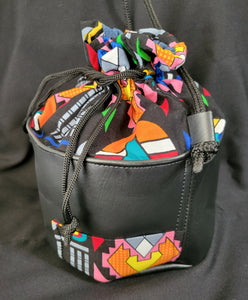 Ghanaian African Print Bucket Bag