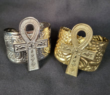 Load image into Gallery viewer, Antique Ankh Cuff Bracelets