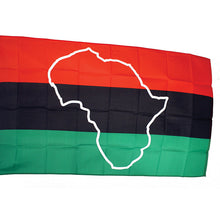 Load image into Gallery viewer, Pan-African Flag - 3&#39;x5&#39;