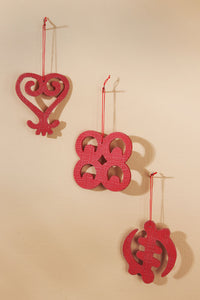 Holiday Ornament: Adinkra Symbol (Gye Nyame)