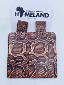 Homeland Snake Earrings