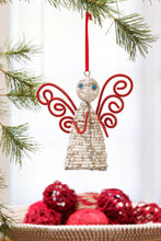 Load image into Gallery viewer, Holiday Ornament: Zulu Hand Beaded Angel