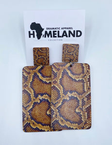 Homeland Snake Earrings