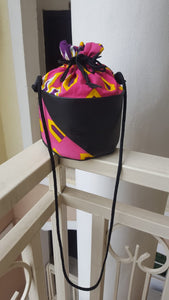 Ghanaian African Print Bucket Bag