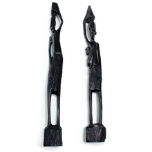Load image into Gallery viewer, Ebony Skeleton Wooden Figurines