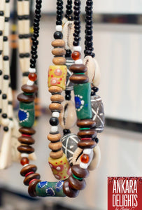 Unisex Trade Bead Necklace