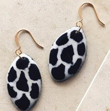 Load image into Gallery viewer, Kenyan Batik Bone Earrings *New Styles Added*