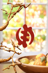 Holiday Ornament: Adinkra Symbol (Gye Nyame)