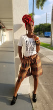 Load image into Gallery viewer, Ankara Summer Shorts (Size Small)