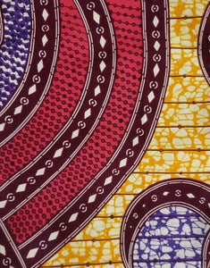 Orbit Ankara Fabric - 2 yard set