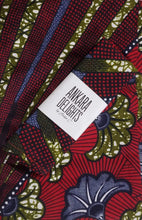 Load image into Gallery viewer, Crescent Bloom Ankara Fabric - 2 yard set