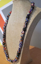 Load image into Gallery viewer, Ghanaian &#39;Trade Bead&#39; Glass Necklace