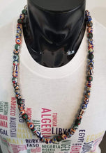 Load image into Gallery viewer, Ghanaian &#39;Trade Bead&#39; Glass Necklace