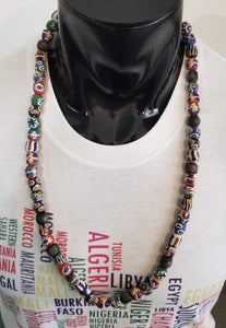 Ghanaian 'Trade Bead' Glass Necklace