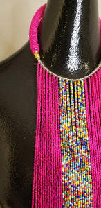 Maasai Fringe Necklace Sets
