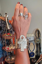 Load image into Gallery viewer, Antique Ankh Cuff Bracelets