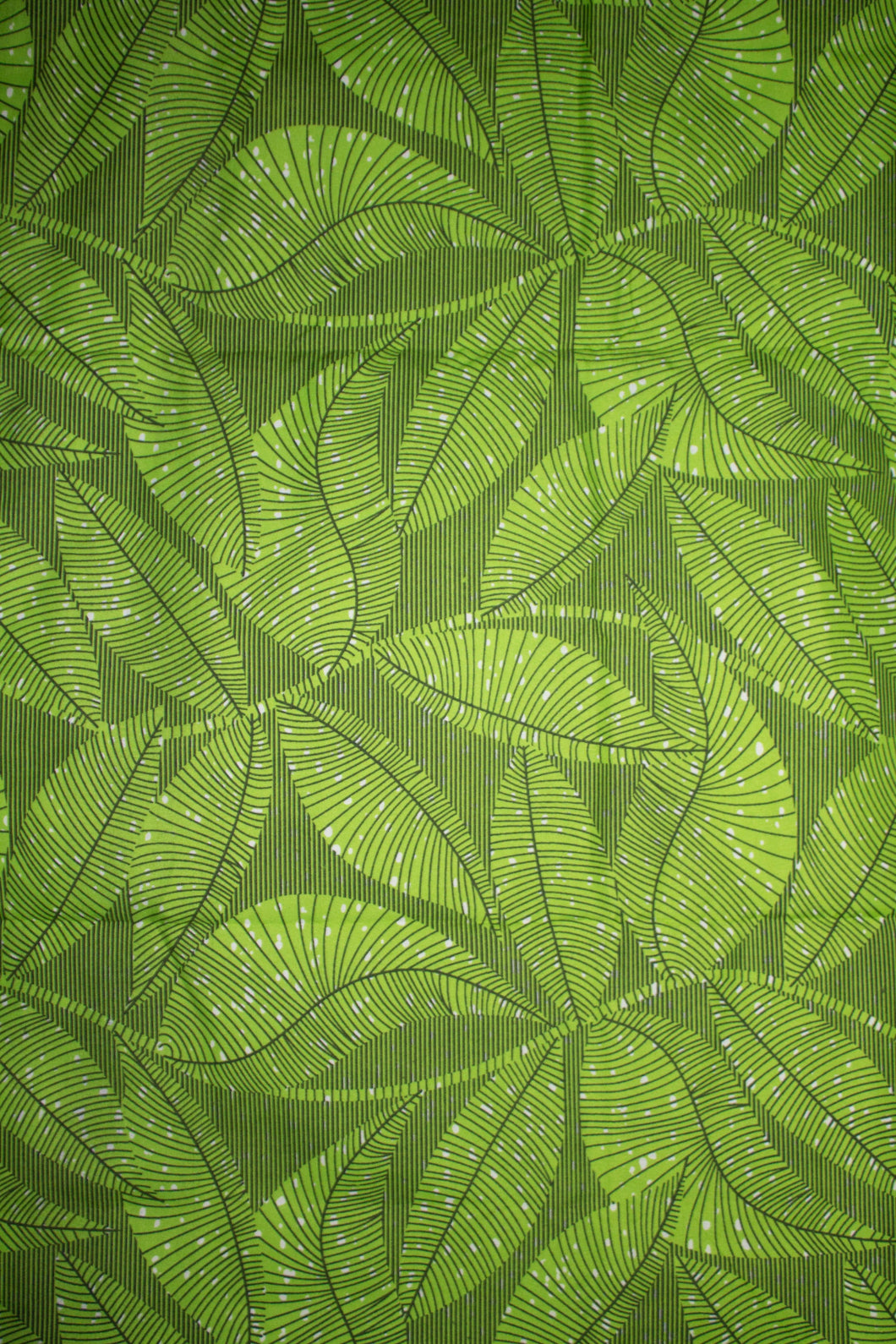 'Spring Greens' Ankara Fabric (6 yds)