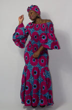 Load image into Gallery viewer, &#39;Pink Circle&#39; Elastic Gown