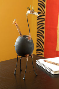 Kenyan Jacaranda Bulb Pencil Cups