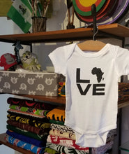 Load image into Gallery viewer, Baby &#39;Love Africa&#39; Onesie