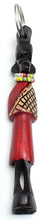 Load image into Gallery viewer, Maasai Warrior Keychain