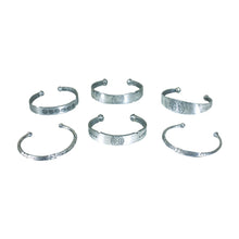 Load image into Gallery viewer, Unisex Malian Silver Cuffs