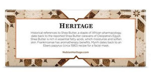 Nubian Heritage: Raw Shea Butter Bar Soap (5oz)