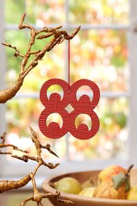 Holiday Ornament: Adinkra Symbol (Ntesie)