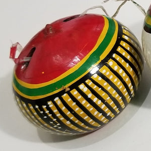 Holiday Ornament: Painted Hanging Gourds