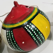 Load image into Gallery viewer, Holiday Ornament: Painted Hanging Gourds