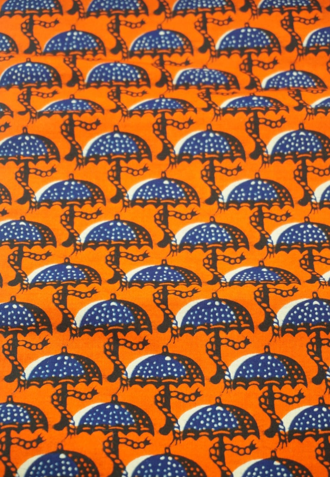 'Rainy Day' Ankara Fabric (2 yds)