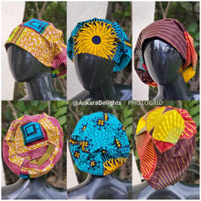 Load image into Gallery viewer, African Print Surgical Cap