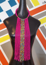 Load image into Gallery viewer, Maasai Fringe Necklace Sets