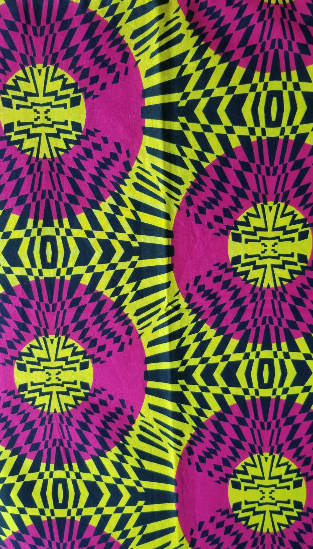 'Radio Waves' Head Wrap (2 yds)