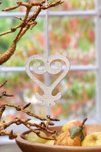 Holiday Ornament: Adinkra Symbol (Sankofa)