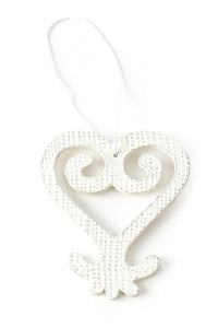 Holiday Ornament: Adinkra Symbol (Sankofa)