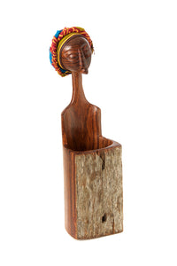 Mozambican Lady Pencil Holder Cup