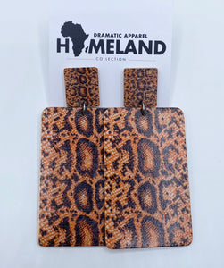 Homeland Snake Earrings