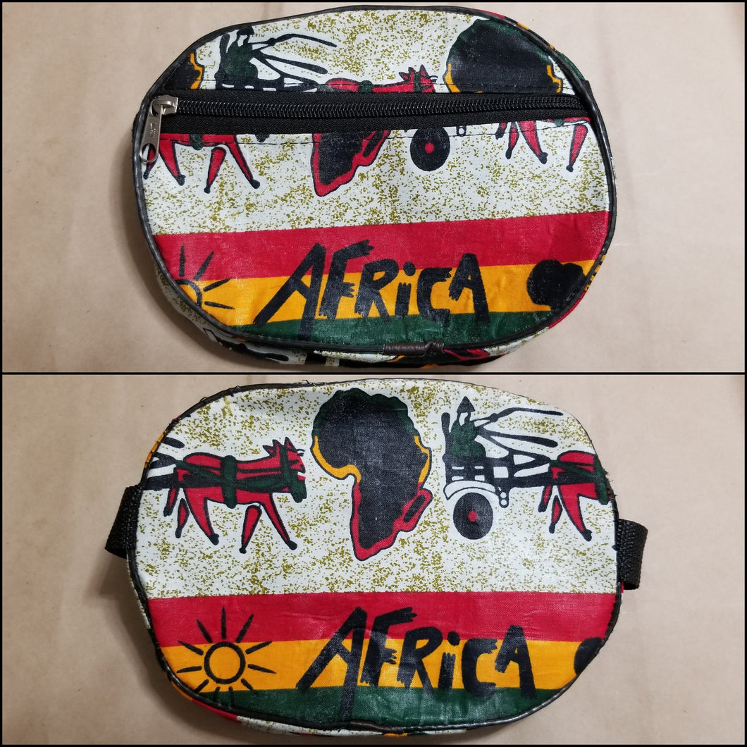 African Print Waist Bags