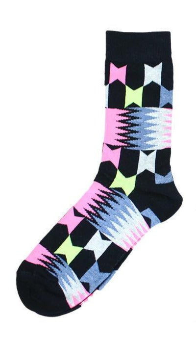 Kente Print Premium Men's Socks