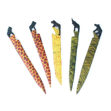 Decorative African Letter Openers